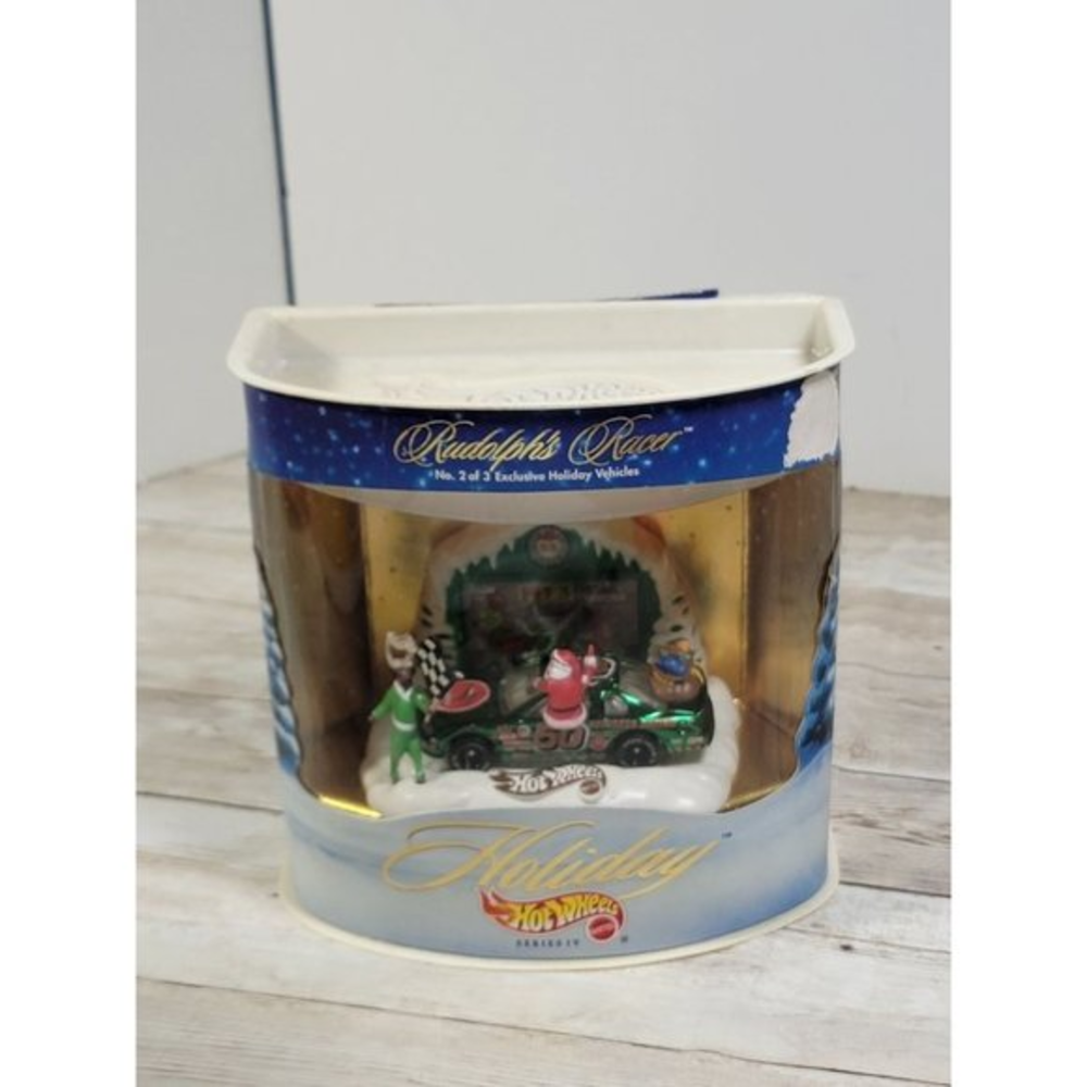 Rudolph Racer Hot Wheels Series IV USA 1998 New Old Stock NOS